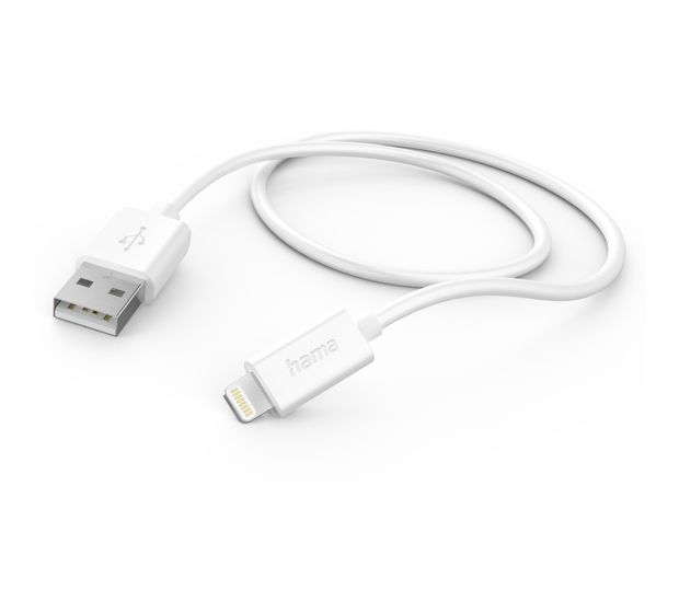 Hama 201579 Stecker Lightning auf USB C 1 m  (Weiß) f&uuml;r 14,99 Euro