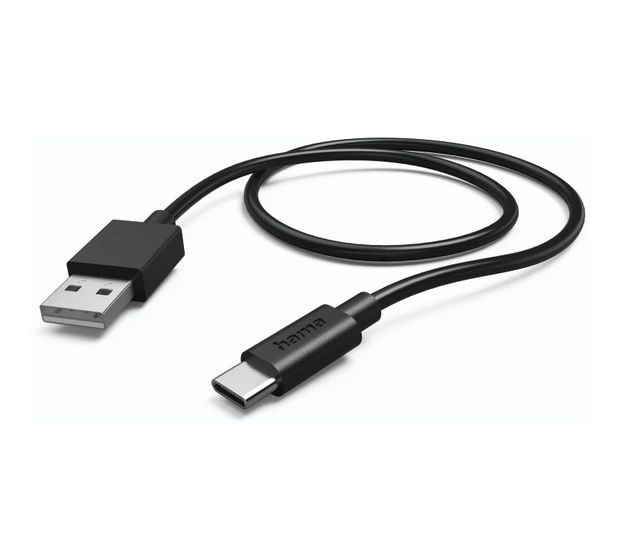 Hama 201730 0,48 Gbit/s Stecker USB A auf USB C 0,75 m  (Schwarz, Weiß) f&uuml;r 10,79 Euro