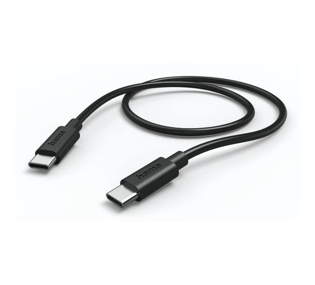 Hama 201732 0,48 Gbit/s Stecker USB C auf USB C 0,75 m  (Schwarz, Weiß) f&uuml;r 11,99 Euro