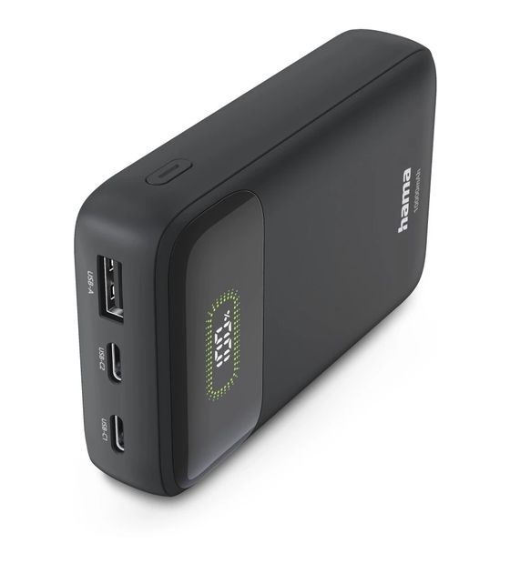 Hama 201779 PD10-W20 10000 mAh Powerbank USB Typ-C  (Anthrazit) f&uuml;r 24,99 Euro
