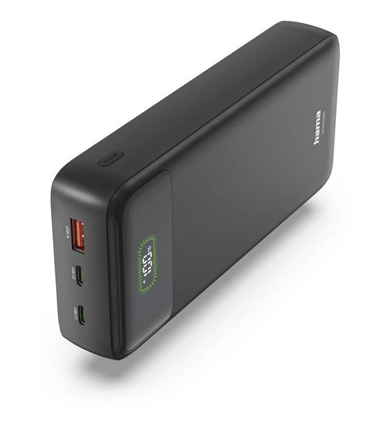 Hama 201781 PD27-W65 27000 mAh Powerbank USB Typ-C  (Anthrazit) f&uuml;r 54,99 Euro