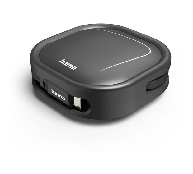 Hama 201830 0,48 Gbit/s Stecker Flachkabel USB C auf USB C 1 m  (Schwarz) f&uuml;r 19,99 Euro