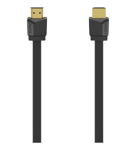 Hama 205013 18 Gbit/s Stecker Gerade HDMI auf HDMI Typ A (Standard) 1,5 m  (Schwarz) f&uuml;r 15,49 Euro