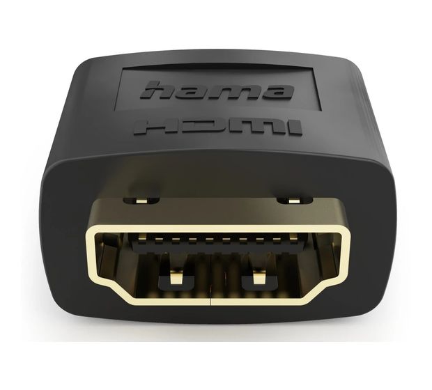 Hama 205173 Buchse Gerade HDMI auf HDMI Typ A (Standard)  (Schwarz) f&uuml;r 11,99 Euro