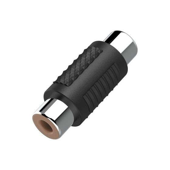 Hama 205182 Audio-Adapter Buchse Cinch auf Cinch  (Schwarz) f&uuml;r 5,99 Euro