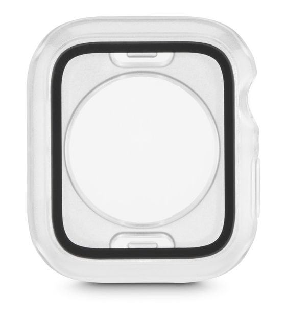 Hama 210918 Essential Line 40 mm Hülle Apple Watch 4/5/6/SE 1. Gen./SE 2. Gen (Schwarz, Transparent) f&uuml;r 15,99 Euro