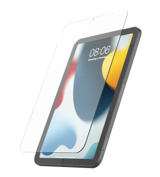 Hama 210939 Premium Klare Bildschirmschutzfolie aus gehärtetes Glas 9H für Apple iPad Mini 8.3" (2024) bis 21,1 cm (8.3") Schlagfest, Schlagfest, Kratzresistent  (Transparent) f&uuml;r 18,49 Euro