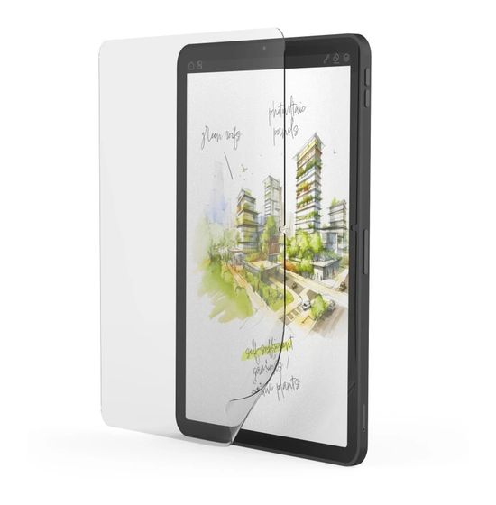 Hama 210987 Feels Like Paper Papierähnliche Schutzfolie für den Bildschirm aus PET Flexiglas 3H für Apple iPad Pro 11” (2025 / 2024) bis 27,9 cm (11") Schlagfest, Kratzresistent, Schockresistent  (Transparent) f&uuml;r 19,99 Euro