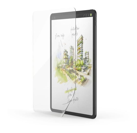 Hama 210988 Feels Like Paper Papierähnliche Schutzfolie für den Bildschirm aus PET Flexiglas 3H für Apple iPad Pro 13” (2025 / 2024) bis 33 cm (13") Schlagfest, Kratzresistent, Schockresistent  (Transparent) f&uuml;r 19,99 Euro