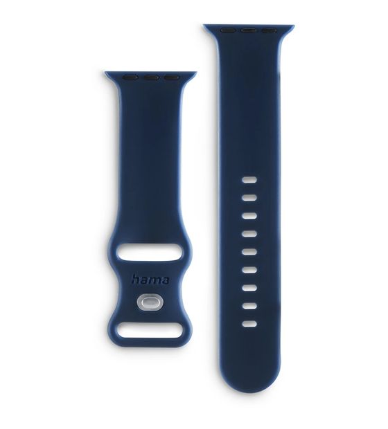 Hama 215635 Fantastic Feel Armband Apple Watch 38 / 40 / 41 mm  (Blau) f&uuml;r 14,99 Euro