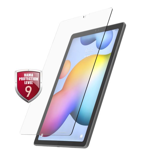 Hama 216360 Premium Displayschutzglas Klare Bildschirmschutzfolie aus gehärtetes Glas 9H für Samsung Galaxy Tab S6 Lite 10.4" 20/22 bis 26,4 cm (10.4") Kratzresistent  (Transparent) f&uuml;r 24,99 Euro