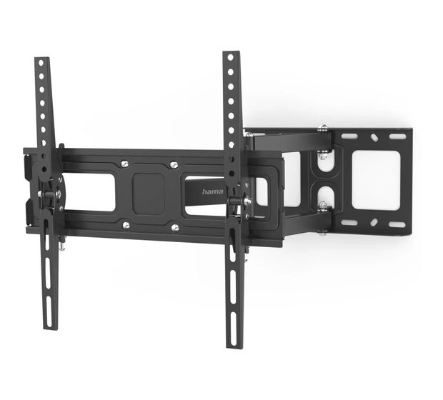Hama 220829 schwenk­bare, neig­bare, aus­zieh­bare Wand Halterung 180° bis 165,1 cm (65") 35 kg 0 - 15° neigbar ausziehbar f&uuml;r 49,99 Euro