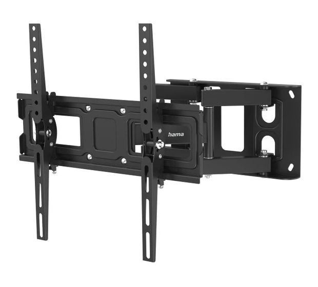 Hama 220897 Wandhalterung 160° schwenkbar bis 190,5 cm (75") 40 kg -15 bis 15° neigbar  (Schwarz) f&uuml;r 56,49 Euro