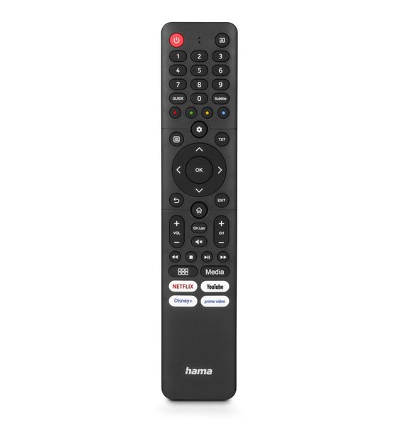 Hama 221067 Fernbedienung für Hisens Smart-TVs f&uuml;r 19,99 Euro
