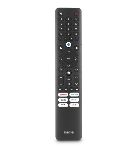 Hama 221068 Fernbedienung für TCL Smart-TVs Fernbedienung f&uuml;r 19,49 Euro