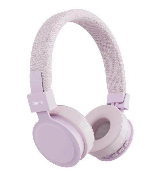 Hama 221768 Freedom Lit III Ohraufliegender Bluetooth Kopfhörer kabellos 15 h Laufzeit USB Typ-C  (Pink) f&uuml;r 24,99 Euro