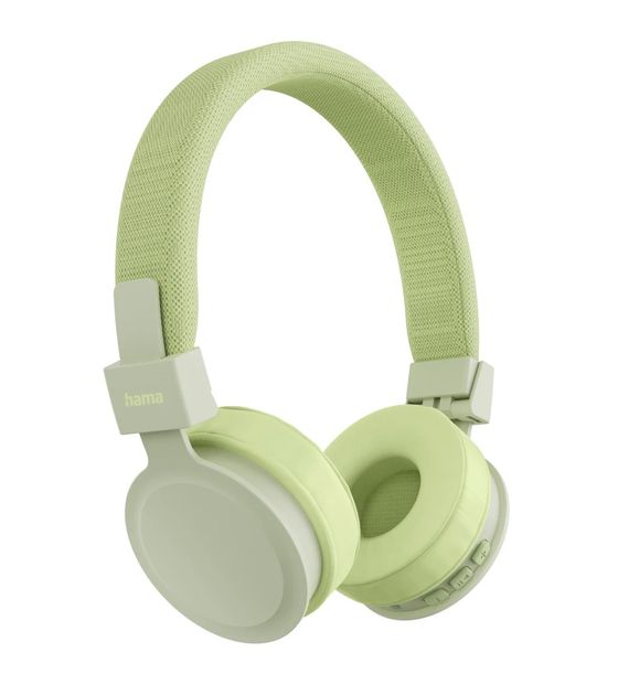Hama 221769 Freedom Lit III Ohraufliegender Bluetooth Kopfhörer kabellos 15 h Laufzeit USB Typ-C  (Grün) f&uuml;r 24,99 Euro
