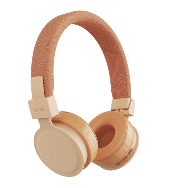 Hama 221770 Freedom Lit III Ohraufliegender Bluetooth Kopfhörer kabellos 15 h Laufzeit USB Typ-C  (Orange) f&uuml;r 24,99 Euro