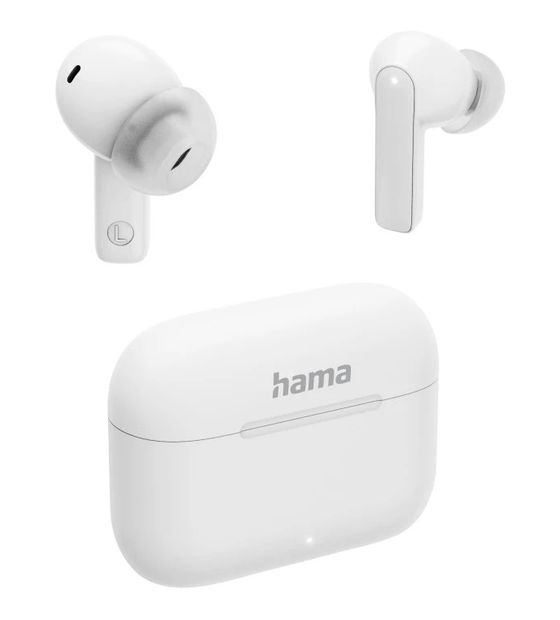 Hama 221772 Passion Clear II In-Ear Bluetooth Kopfhörer Kabellos TWS  (Weiß) f&uuml;r 44,99 Euro