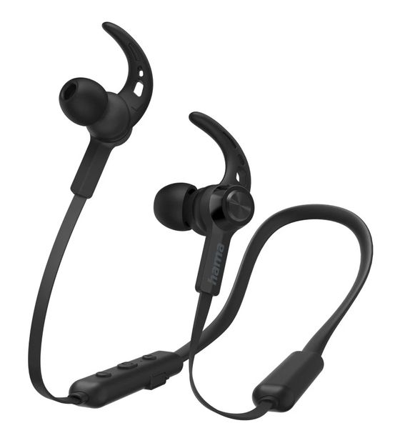 Hama 221778 Freedom Neck III In-Ear Bluetooth Kopfhörer kabellos 12 h Laufzeit  (Schwarz) f&uuml;r 24,99 Euro