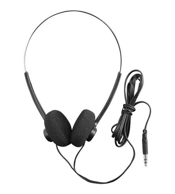 Hama 221783 Slight II Kopfhörer Kabelgebunden  (Schwarz) f&uuml;r 6,99 Euro