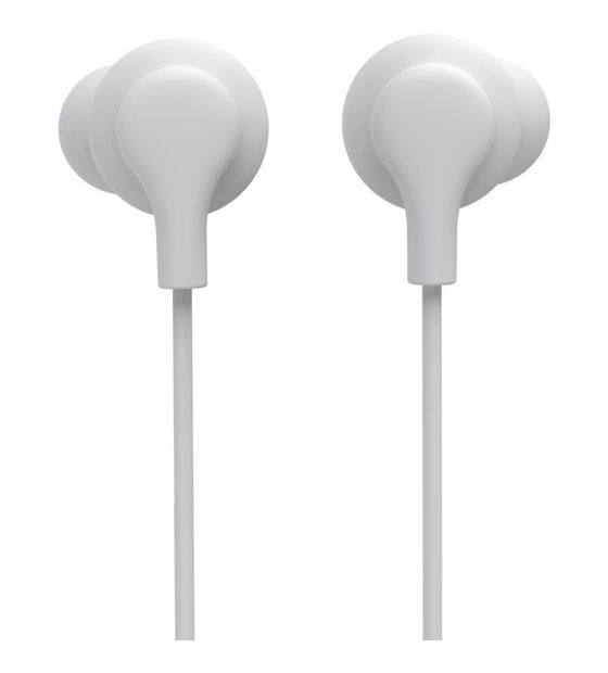 Hama 221799 Popply In-Ear Kopfhörer Kabelgebunden  (Weiß) f&uuml;r 15,49 Euro