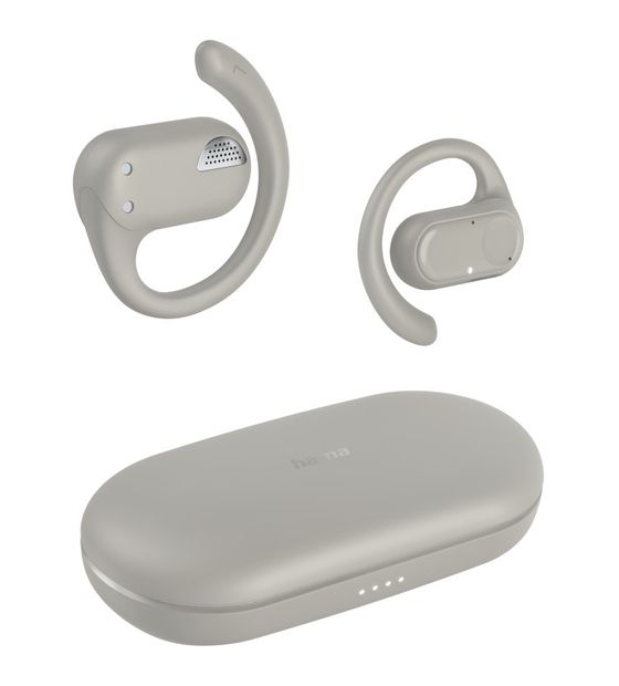 Hama 221818 Spirit Open In-Ear Bluetooth Kopfhörer Kabellos TWS 6 h Laufzeit  (Sand) f&uuml;r 49,99 Euro