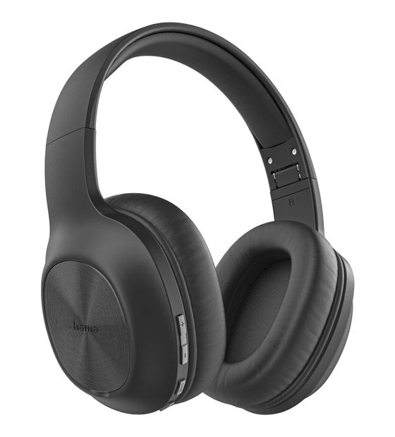 Hama 221821 Spirit Calypso X Over Ear Bluetooth Kopfhörer kabellos 60 h Laufzeit USB Typ-C  (Schwarz) f&uuml;r 39,49 Euro