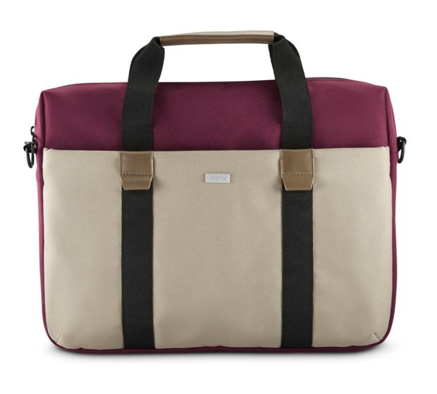 Hama 222063 Silvan Notebooktasche bis 41,1 cm (16.2 Zoll) (Beige/Rot) f&uuml;r 42,99 Euro