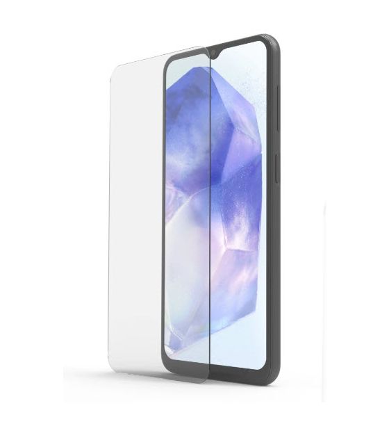 Hama 222772 Clear Protect Klare Bildschirmschutzfolie gehärtetes Glas 9H für  Samsung Galaxy A55 5G Schlagfest, Schlagfest, Kratzresistent f&uuml;r 15,99 Euro