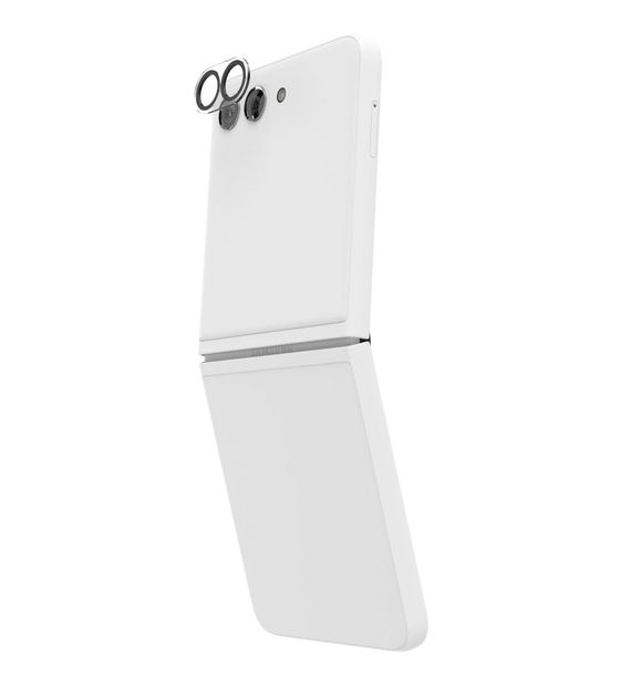 Hama 222774 Cam Protect Kameraobjektivschutz gehärtetes Glas 9H für  Samsung Galaxy ZFlip6 Schlagfest, Schlagfest, Kratzresistent f&uuml;r 9,99 Euro