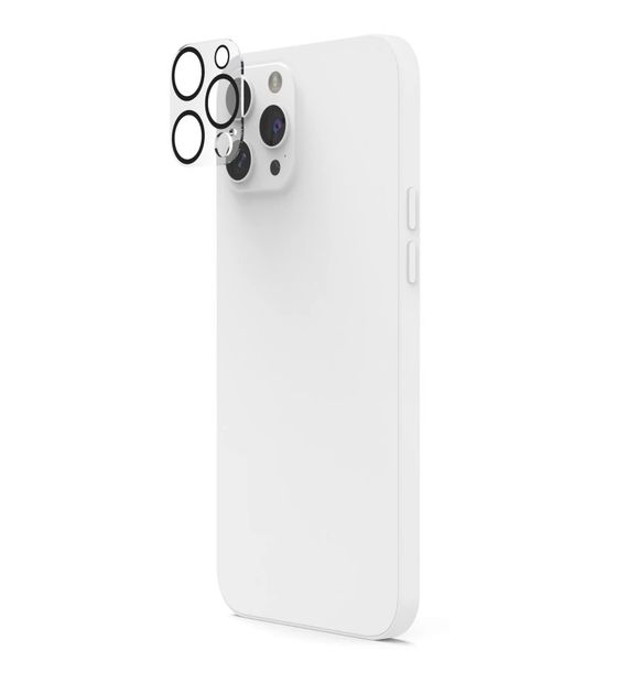 Hama 222794 Cam Protect Kameraobjektivschutz gehärtetes Glas 9H für  Apple iPhone 16 Pro / 16 Pro Max Schlagfest, Schlagfest, Kratzresistent f&uuml;r 9,99 Euro