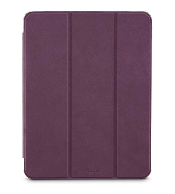 Hama 227021 Extreme Protect Folio aus Mikrofaser, Samt für Apple iPad Pro 11" (2024) bis 27,9 cm (11") Kratzresistent, Schockresistent mit Magnetverschluss (Bordeaux, Transparent) f&uuml;r 49,99 Euro