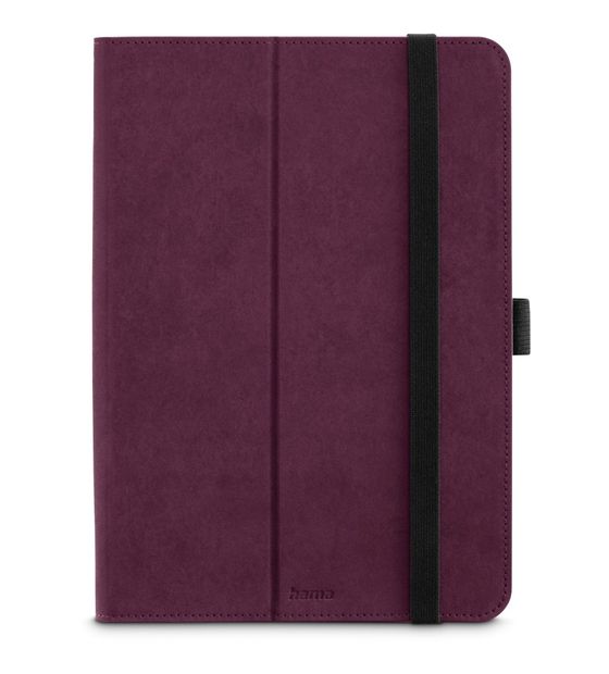 Hama 227072 Velvet Folio aus Kunststoff für Jede Marke bis 27,9 cm (11") Kratzresistent mit Elastikband (Bordeaux) f&uuml;r 24,99 Euro