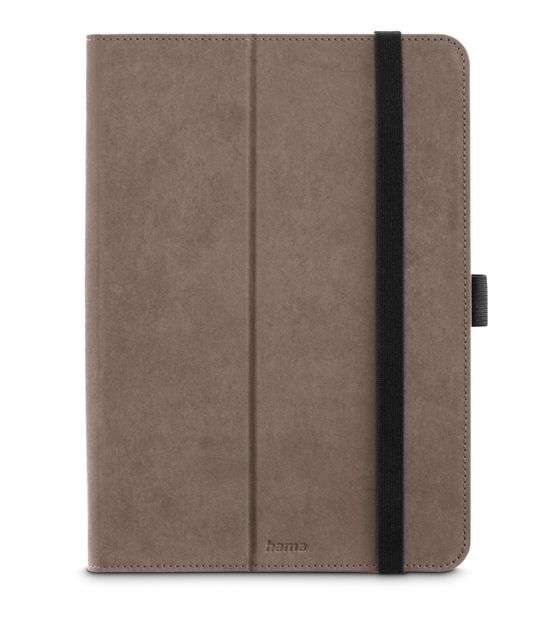 Hama 227073 Velvet Folio aus Kunststoff für Jede Marke bis 27,9 cm (11") Kratzresistent mit Elastikband (Sand) f&uuml;r 24,99 Euro
