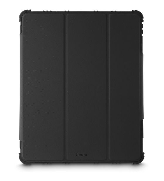 Hama 231012 Protection Folio aus Kunststoff für Apple iPad Air 13" (2024/2025) bis 33 cm (13") Stoßfest, Schmutzabweisend, Staubresistent, Schlagfest, Kratzresistent, Schockresistent mit Magnetverschluss (Schwarz) f&uuml;r 46,99 Euro