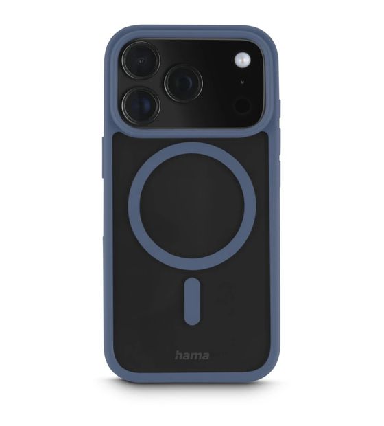 Hama 232405 Frame Protect Cover für Apple iPhone 17 Pro  (Blau, Transparent) f&uuml;r 24,99 Euro