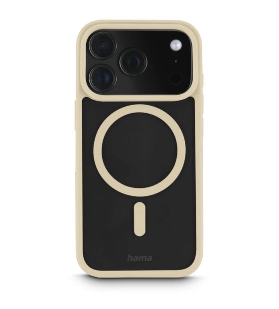 Hama 232406 Frame Protect Cover für Apple iPhone 17 Pro  (Beige, Transparent) f&uuml;r 24,99 Euro