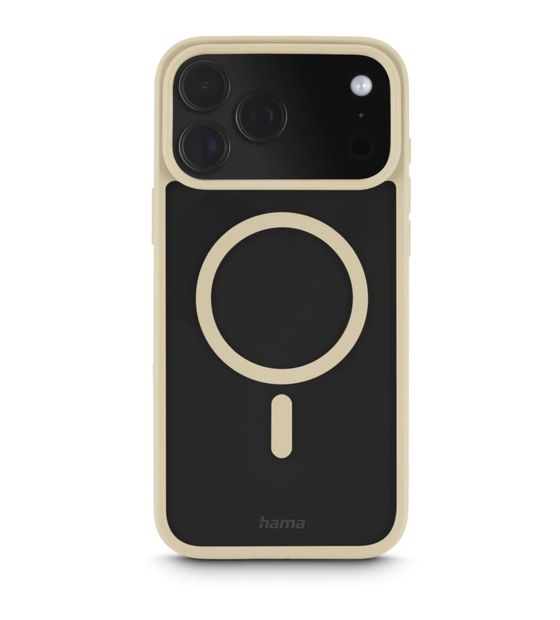 Hama 232420 Frame Protect Cover für Apple iPhone 17 Pro Max  (Beige, Transparent) f&uuml;r 24,99 Euro