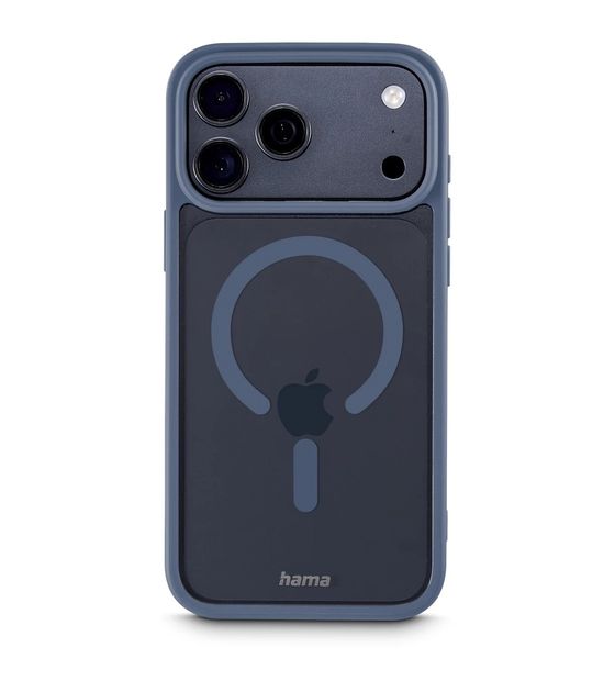 Hama 232436 Frame Protect Cover für Apple iPhone 17 Pro Max  (Transparent, Blau) f&uuml;r 20,99 Euro