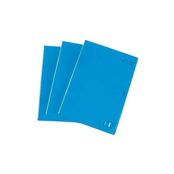 Hama Blu-ray Disc Double Jewel Case, 3 pcs./pack, blue f&uuml;r 6,99 Euro