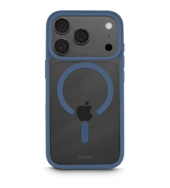 Hama 232451 Frame Protect Cover für Apple iPhone 17 Pro / 18 Pro  (Blau, Transparent) f&uuml;r 24,99 Euro