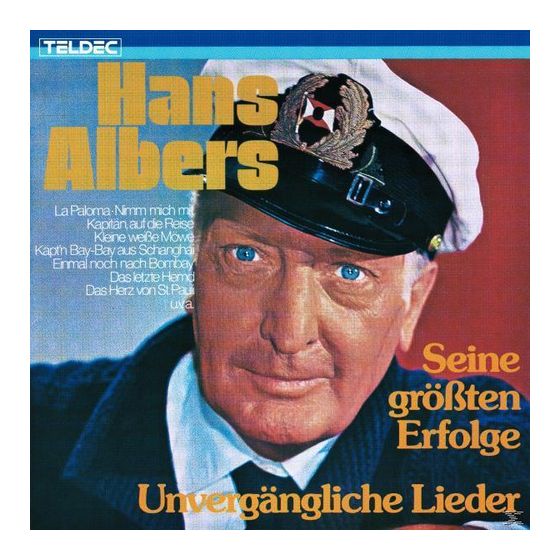 Hans Albers - Unvergängliche Lieder f&uuml;r 9,99 Euro