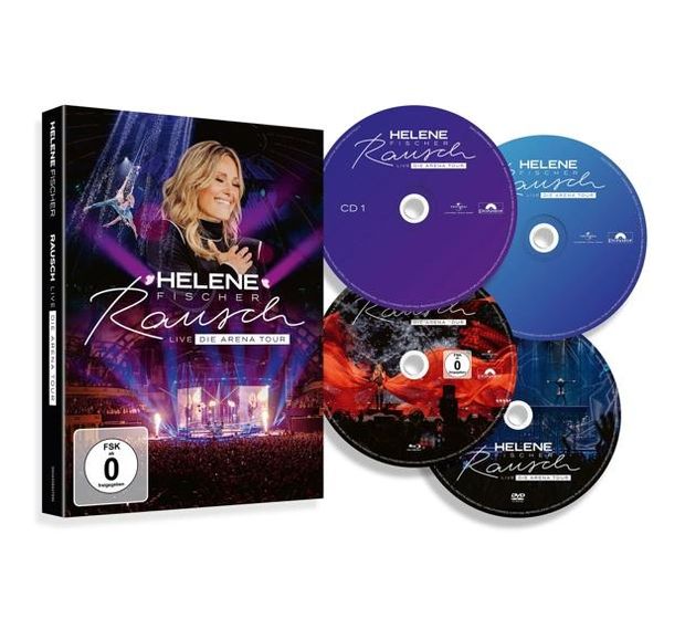 Helene Fischer - Rausch Live (Die Arena-Tour)  2CD/DVD/BR f&uuml;r 35,99 Euro