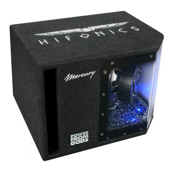 Hifonics MR8BP Einbaulautsprecher f&uuml;r 178,99 Euro