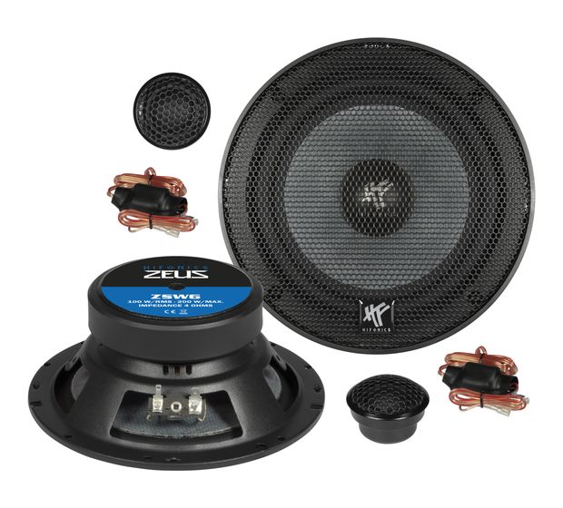 Hifonics ZS6.2E 2-Wege Einbaulautsprecher 200 W f&uuml;r 178,99 Euro