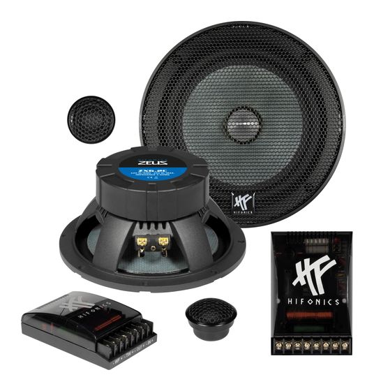 Hifonics ZX6.2C 2-Wege Einbaulautsprecher 250 W f&uuml;r 268,99 Euro