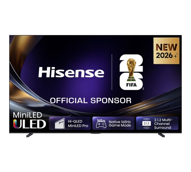 Hisense 100U7DS LED 2,54 m (100 Zoll) Fernseher 4K Ultra HD VESA 800 x 400 mm  (Grau) f&uuml;r 3.599,00 Euro