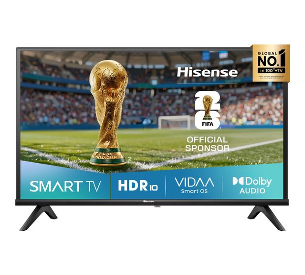 Hisense 32A4Q LED 81,3 cm (32 Zoll) Fernseher HD-ready VESA 100 x 200 mm f&uuml;r 169,99 Euro