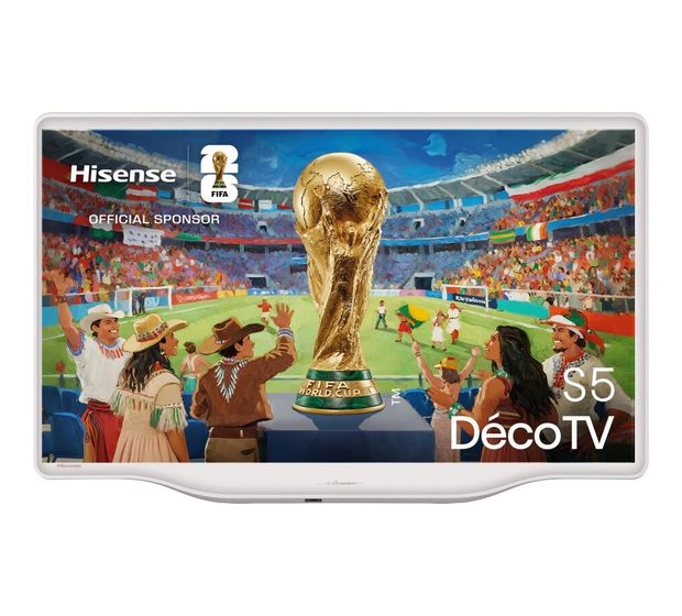 Hisense 43S5DQ LED 109,2 cm (43 Zoll) Fernseher 4K Ultra HD  (Weiß) f&uuml;r 499,00 Euro